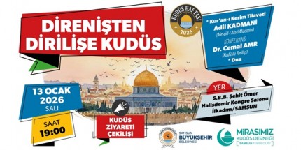 Direnişten Dirilişe: Samsun’da Büyük Kudüs Buluşması